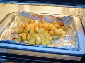 烤至15分钟时取出来翻一番