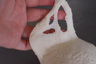 揉好的面团，不需要揉出手套膜