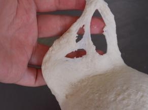 揉好的面团，不需要揉出手套膜