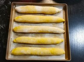 依次做好放入烤盘里