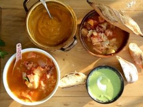 罗宋汤、豌豆汤、南瓜浓汤……好美味。