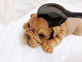 开动，我老公几口就吃完了