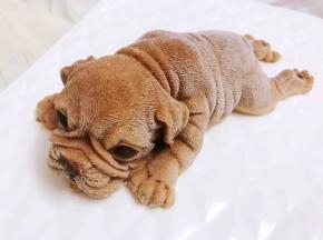 冷冻一夜再脱模