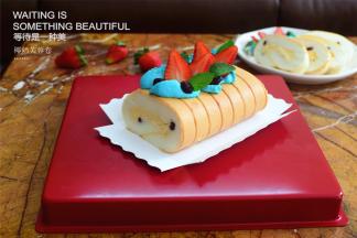 最后装饰表面，切片享用。