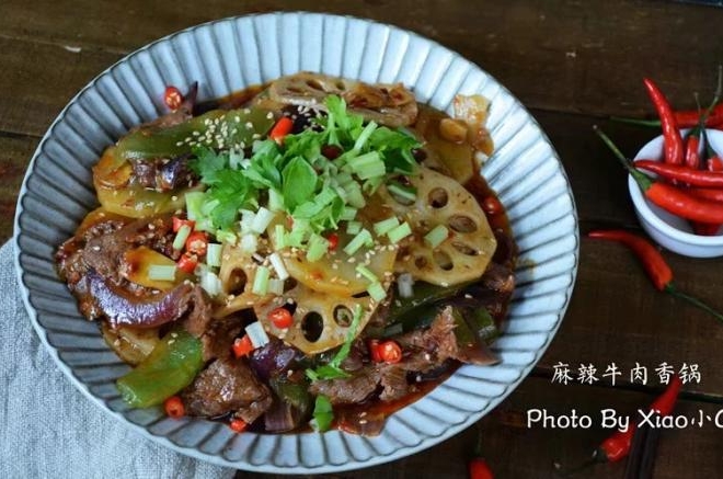 麻辣牛肉香锅