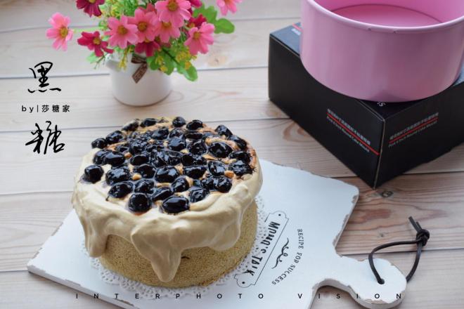 黑糖珍珠奶茶爆浆蛋糕