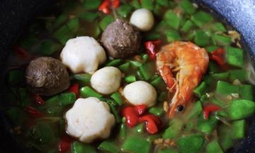 关火后盛出备用