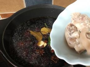煮开之后放猪蹄