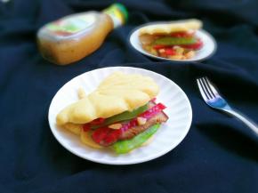 意式沙拉酱淡淡的酸香味非常好闻