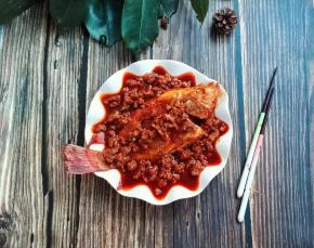 成品，可洒上葱花装饰