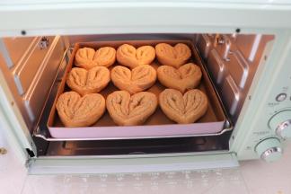 提前10分钟预热烤箱，上火185度，下火160度，放置到底层，烤20分钟。