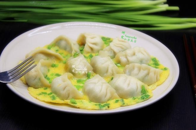 韭菜鸡蛋煎饺