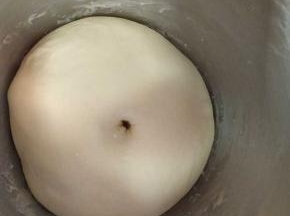 发酵到2倍大，用手指戳洞不回缩即可！