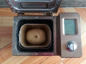 面团发酵好，用手指沾少量面粉不回缩不塌陷就可以了