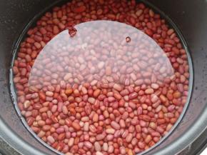 洗好之后放入电压力锅里。