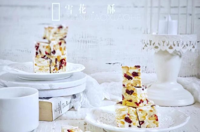 蔓越梅雪花酥