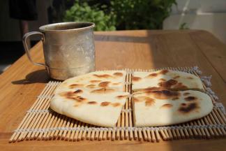 第二款：依然奶香四溢，外脆内软，和锅盔类似。