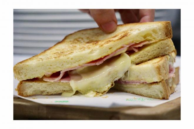 复刻落魄大厨烤芝士三明治