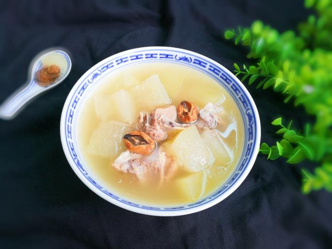淡菜扇骨冬瓜汤