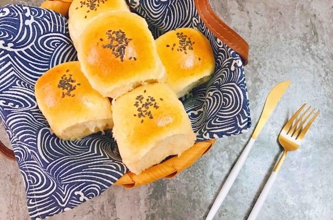 波兰种全麦蜜豆小餐包
