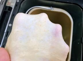 揉至拉出薄膜