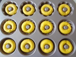 全部做好后开始二发，36度75%发酵30分钟