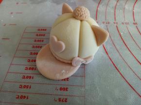剩下的面团做了一个大号的帽子