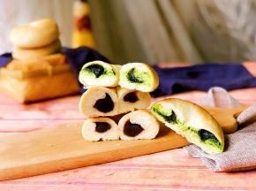 切开看看，好吃的夹心哦！