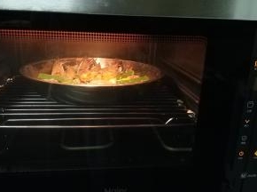入烤箱蒸汽功能100度10分钟