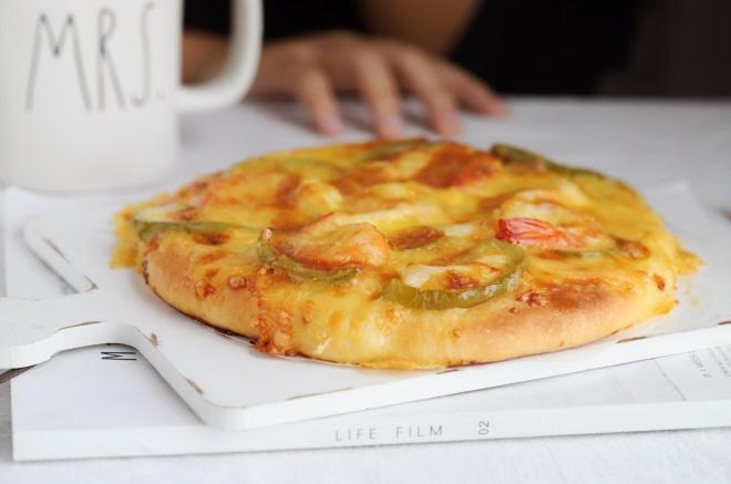 海鲜披萨（附详细的披萨胚制作）