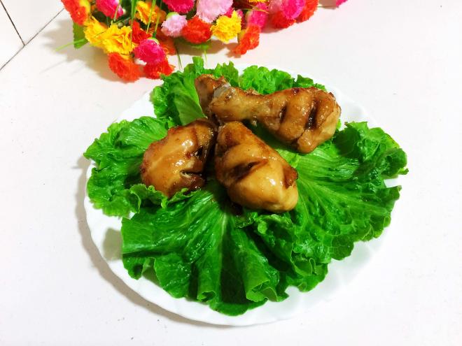 八珍黄梅风味烤鸡腿