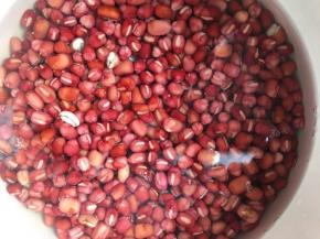 红豆提前一晚浸泡