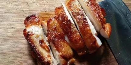 煎好切成小块，开吃