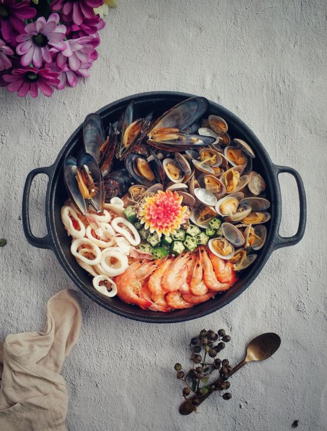 海鲜焗饭
