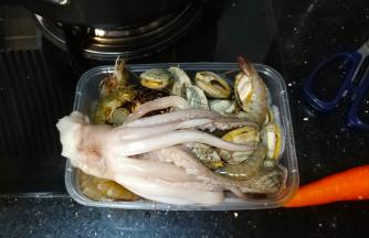 海鲜处理好