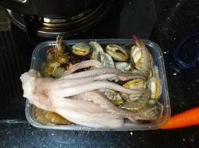 海鲜处理好
