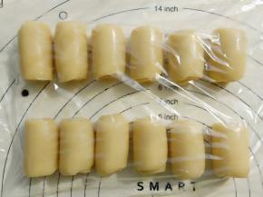 同样也是卷好松弛10分钟。