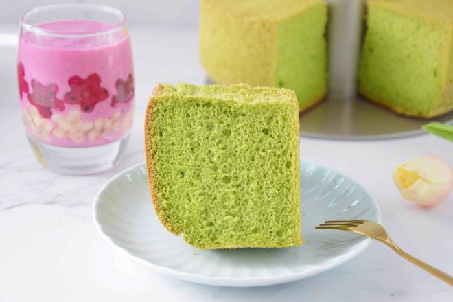 菠菜汁蛋糕