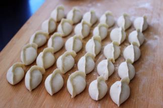 包好所有的饺子以后