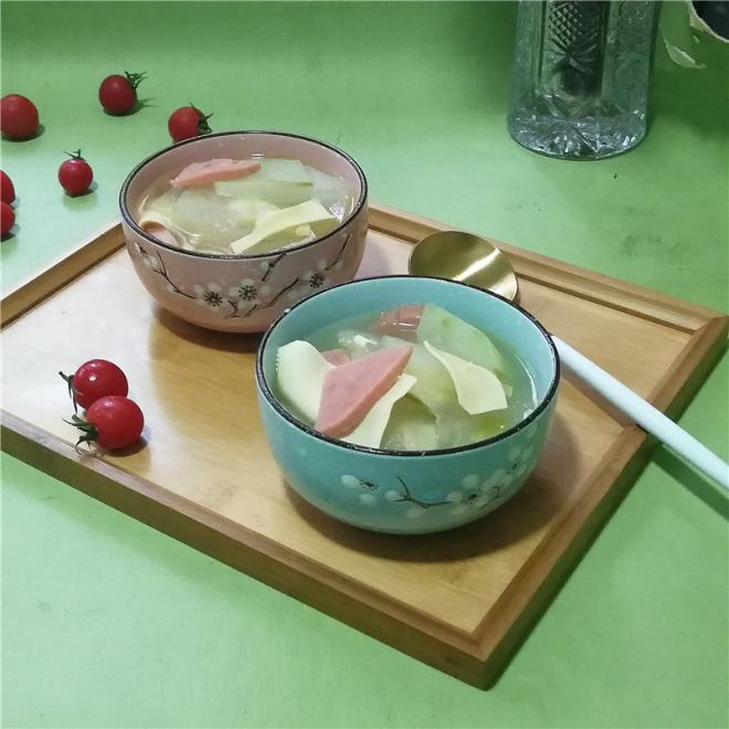 冬瓜豆皮汤