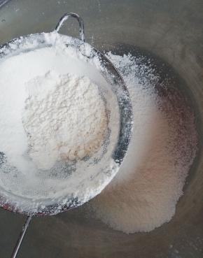 低筋面粉用筛子过筛