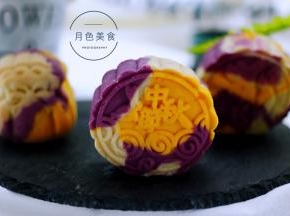 彩色的月饼更是有逆天之美。