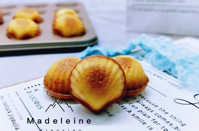 原味玛德琳蛋糕