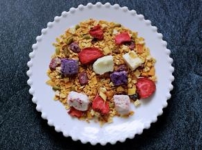 看看这个麦片不仅料足好吃营养，而且颜值也是爆棚呀。