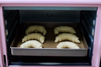 放入烤箱进行第二次发酵，38度，40分钟左右。