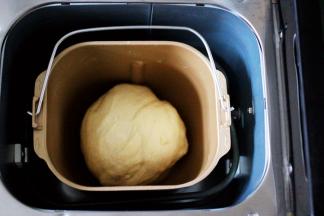 这个时候关掉面包机电源。