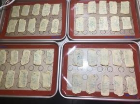 都做好放入烤盘中
