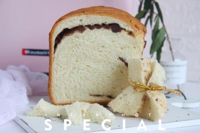 懒人版一键式芝麻酱豆沙面包