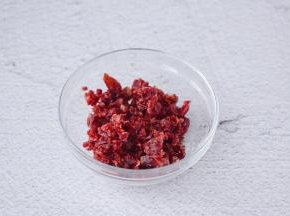 蔓越莓切碎备用