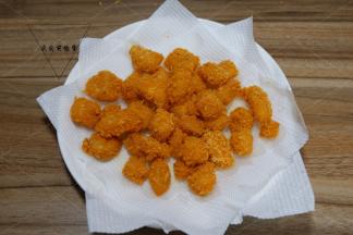 取出沥干油即可食用